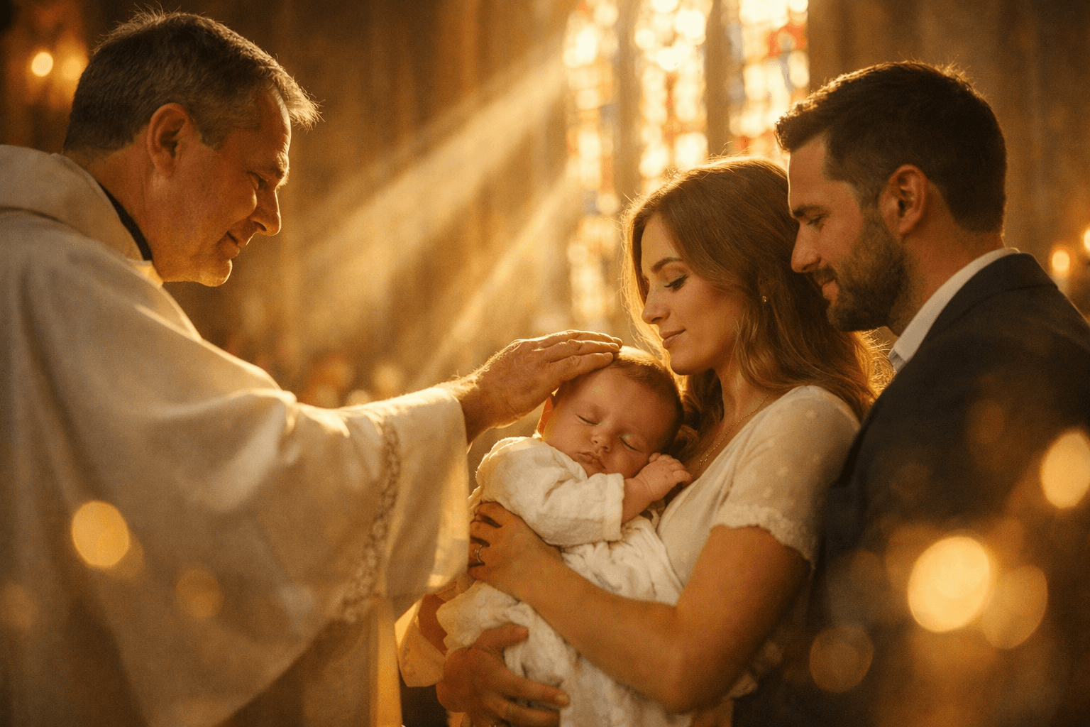 Fotógrafo de batizados: guia — ritual, reportagem documental e álbum — imagem de capa